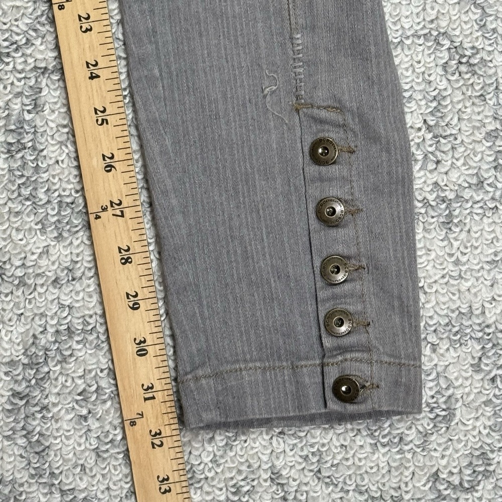 BCBGeneration Women's Fog Wash Pocket Cotton Blend Skinny Denim Jeans Size 29 - Picture 6 of 13